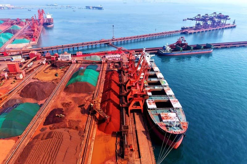 Iron ore transport and logistics fleet